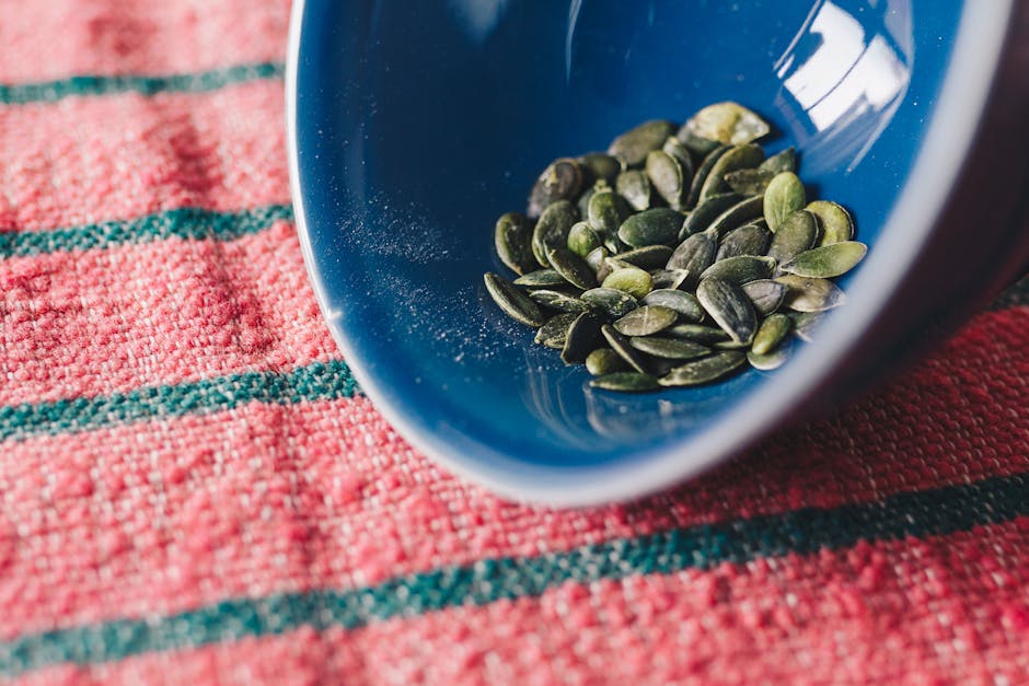 Pumpkin seeds and plant-based iron sources