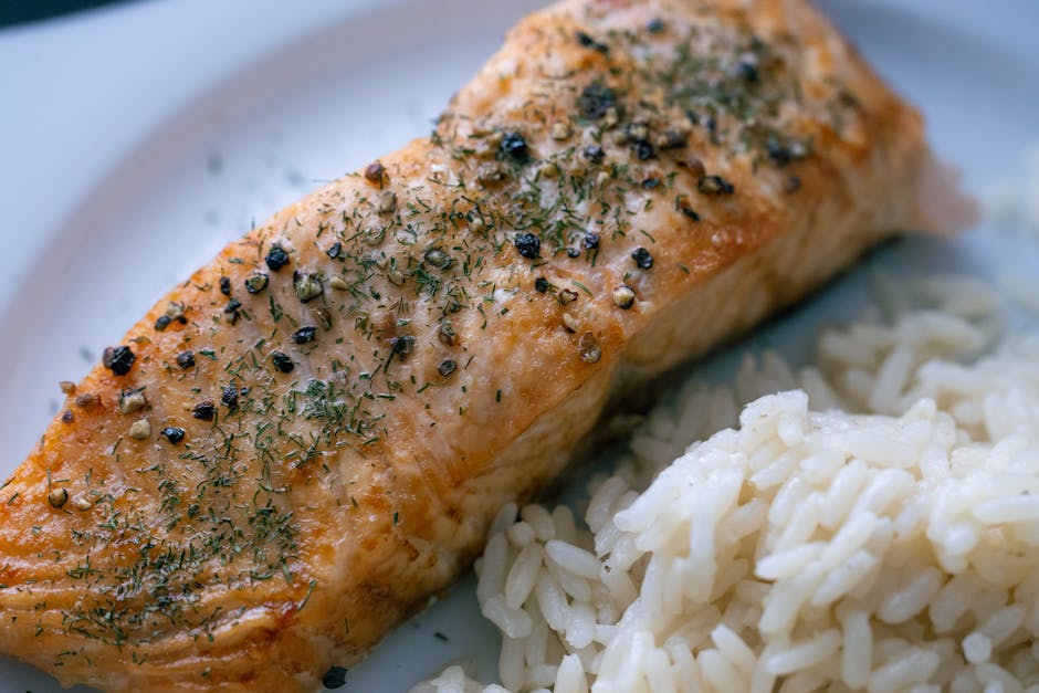 Salmon, a phosphorus-rich whole food source listed in the USDA FoodData Central database
