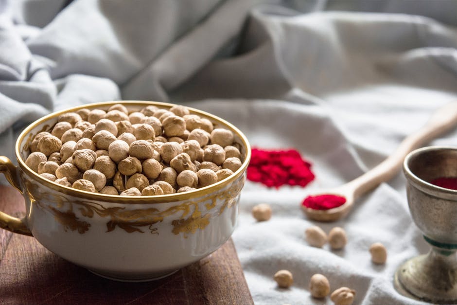 Chickpeas and legumes — plant sources of vitamin B6